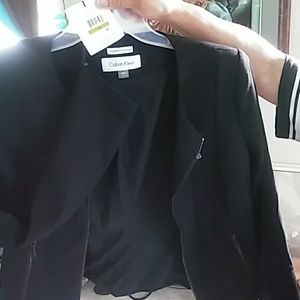 Black Calvin Klein jacket